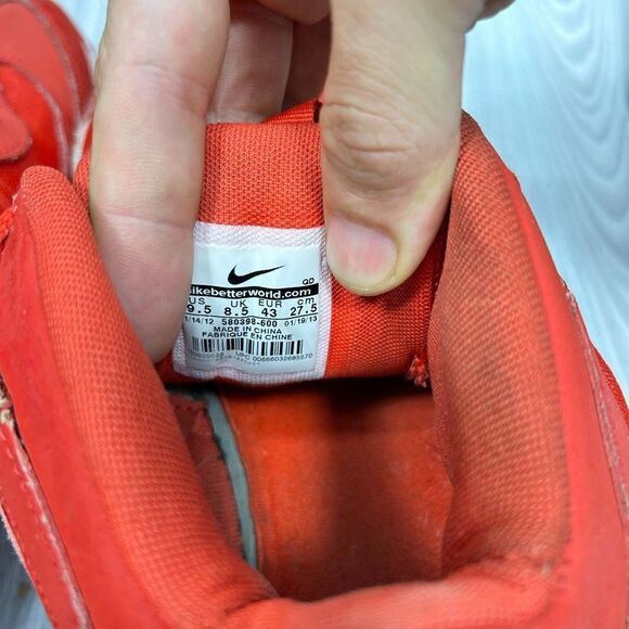 Nike Air Max 360 Diamond Griffey Red Leather Athletic Sneaker Shoes Mens Sz 9.5 - Picture 15 of 15